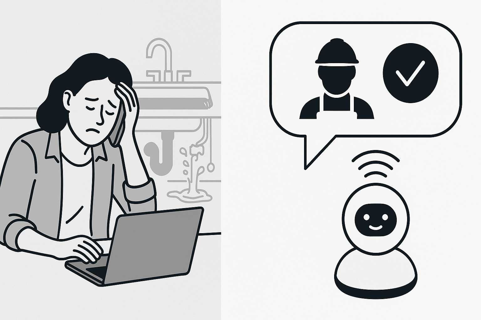 AI to the Rescue: How a Digital Assistant Booked a Same-Day Plumber