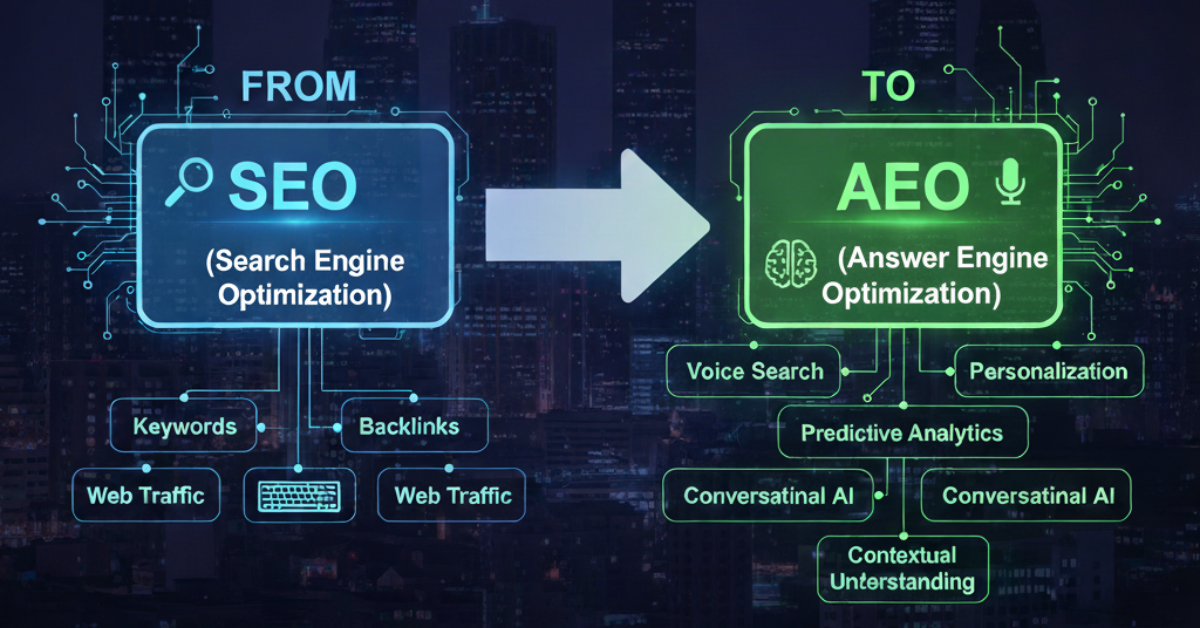 CPG Marketing and Advertising Shifts from SEO and Traditional Media to AEO