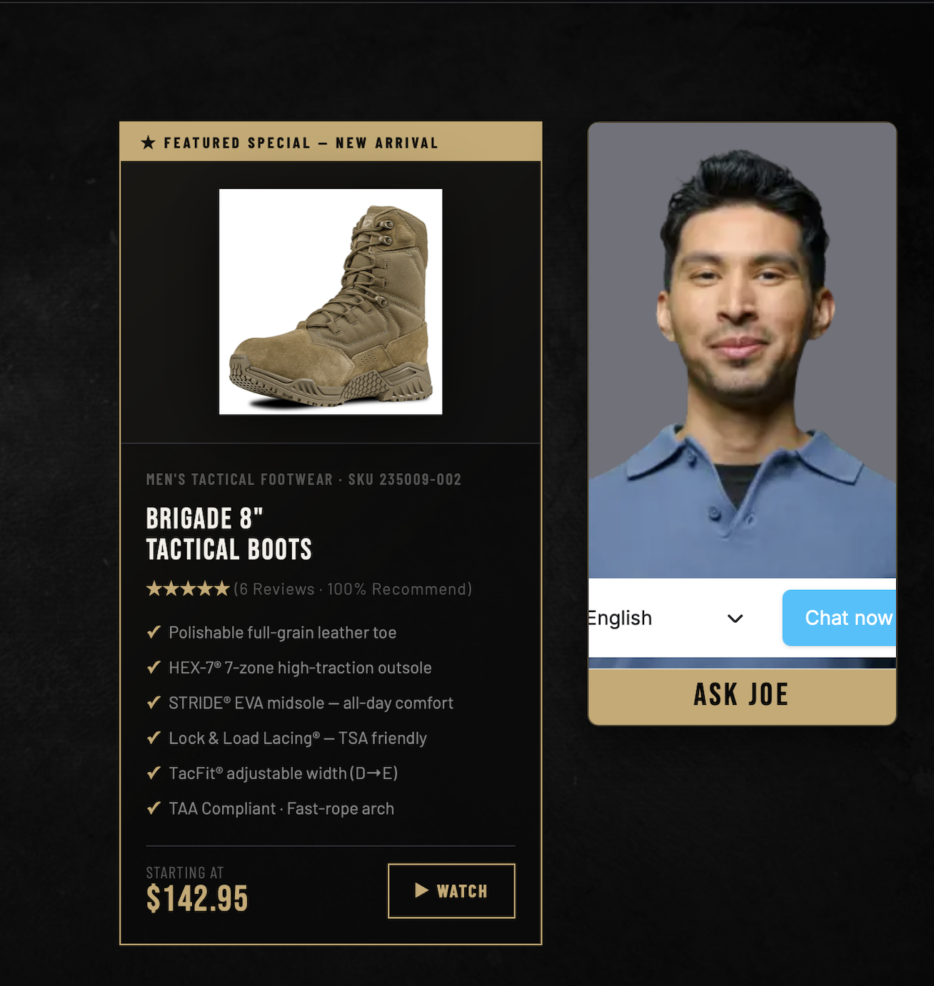 Website sales agent