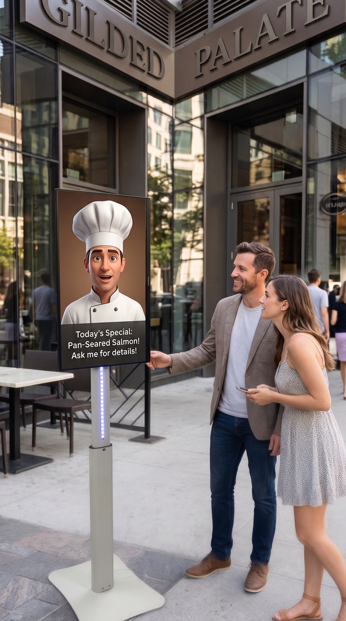 Sidewalk concierge