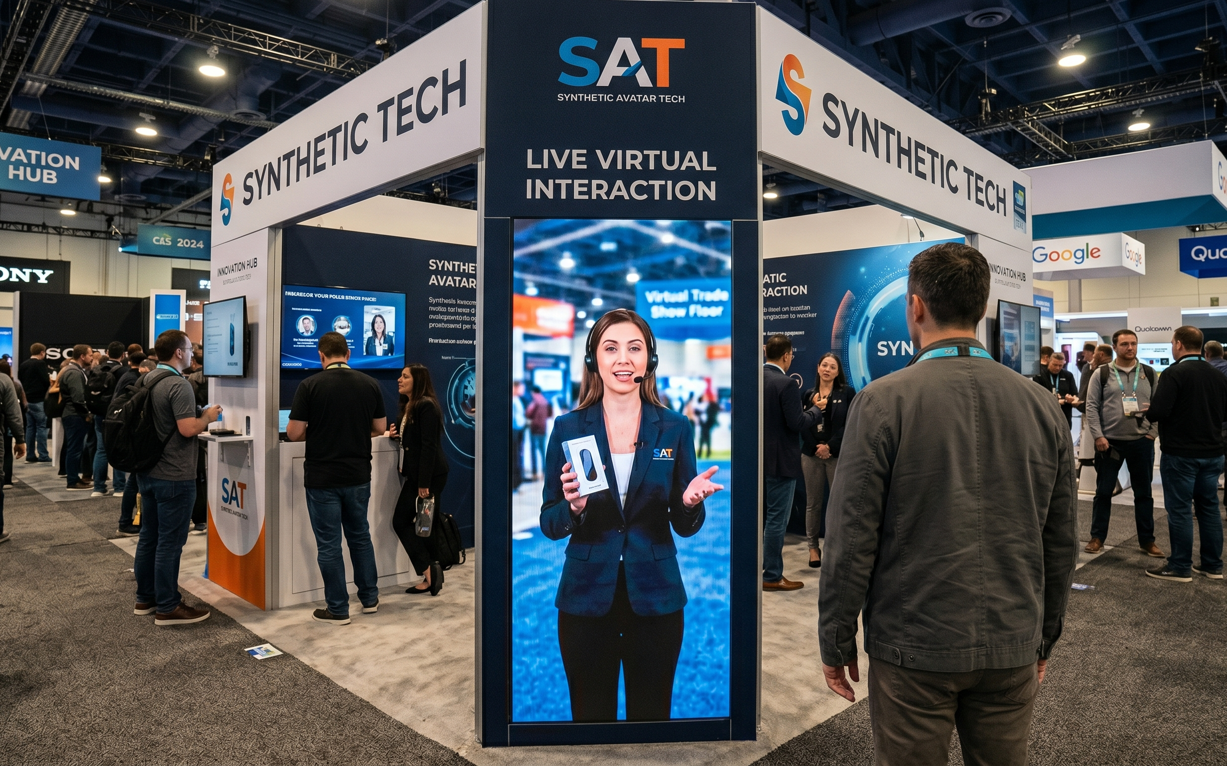 Trade show avatar