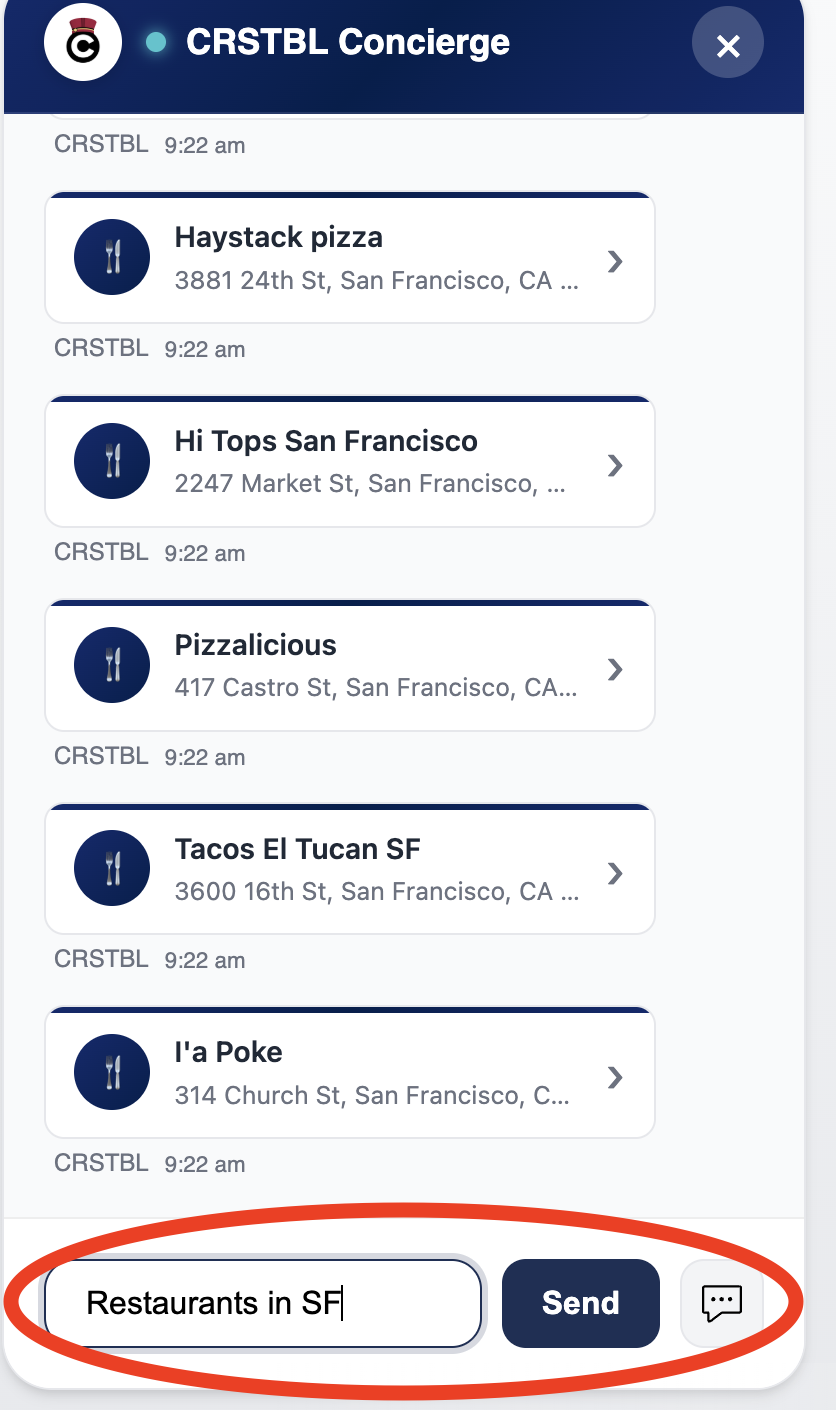 CRSTBL chat search results
